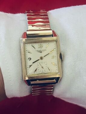 Vintage 1940 s -1950 s Longines Gold Watch